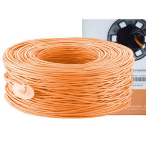 Biovaas.com Hikvision DS-1LN6-UU UTP CAT 6 orange color cable price in bangladesh