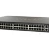 biovaas SF300-48PP 48-port 10-100 PoE+ Managed Switch w-Gig Uplinks-600x315w